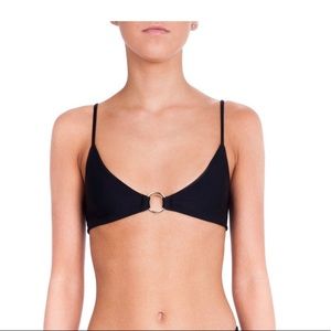 Bamba swim ringleader top black
